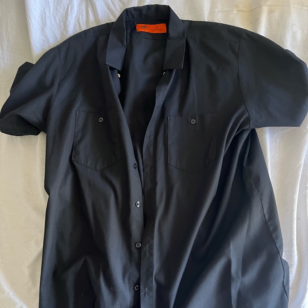 Dickies Button Up Black XL Men’s